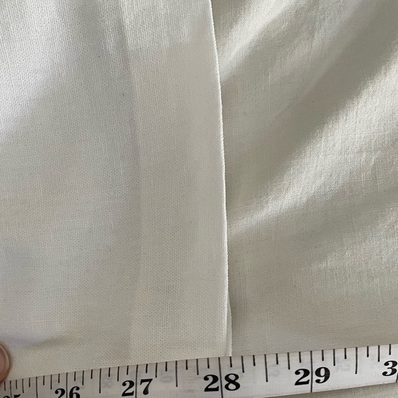 Laura Studio size 10 white linen pants. - Picture 5 of 11